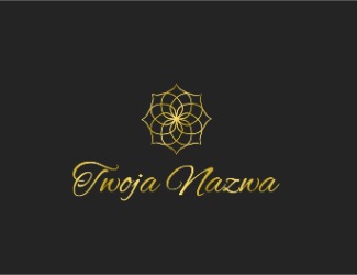 Projekt logo dla firmy Złoty Kwiat | Projektowanie logo